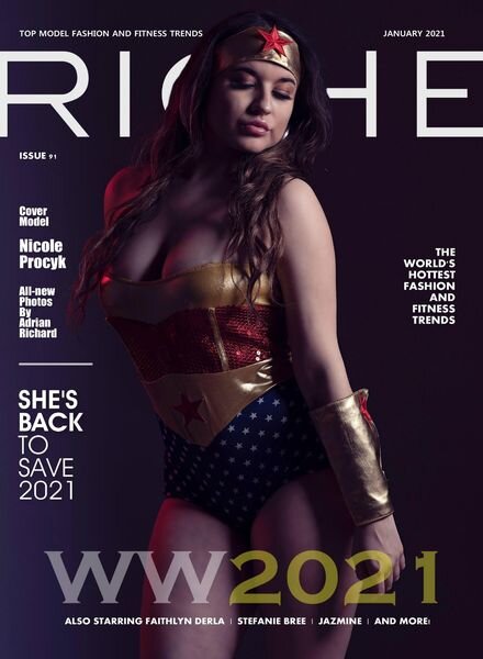 Riche Magazine – Issue 91 January 2021 Cover