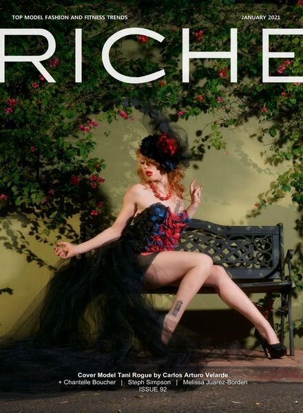 Riche Magazine – Issue 92 January 2021 Cover
