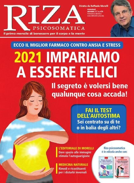 Riza Psicosomatica – Gennaio 2021 Cover