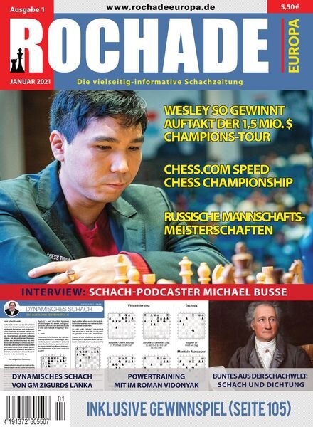 Rochade Europa – 23 Dezember 2020 Cover