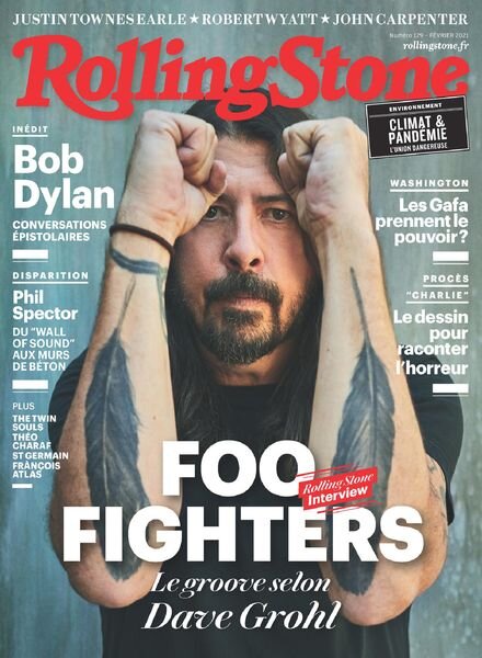 Rolling Stone France – fevrier 2021 Cover