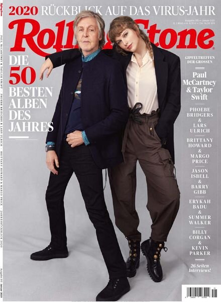 Rolling Stone – Januar 2021 Cover