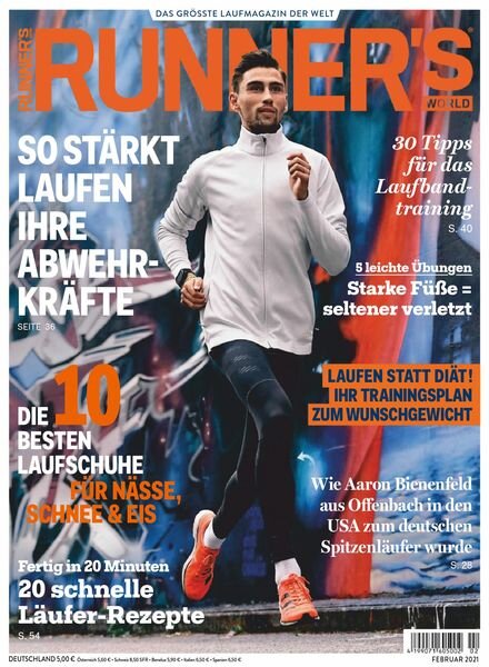 Runner’s World Germany – Februar 2021 Cover