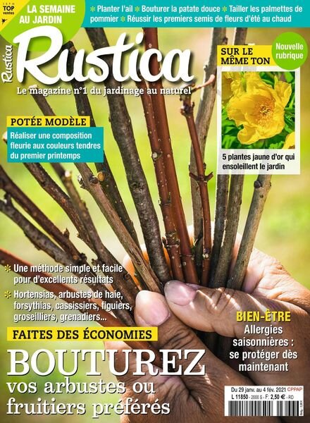 Rustica – 29 Janvier 2021 Cover