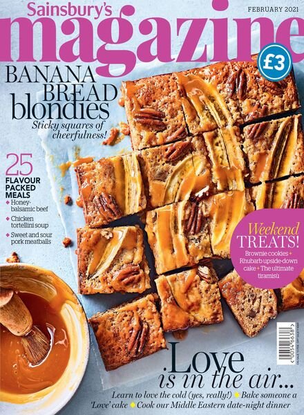 Sainsbury’s Magazine – February 2021 Cover