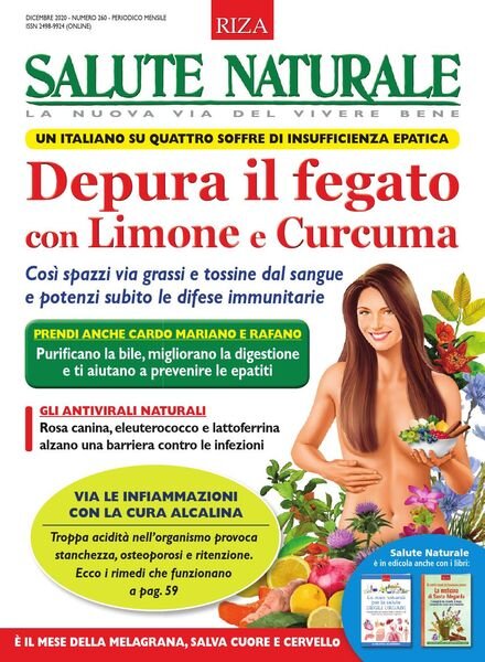 Salute Naturale N.260 – Dicembre 2020 Cover
