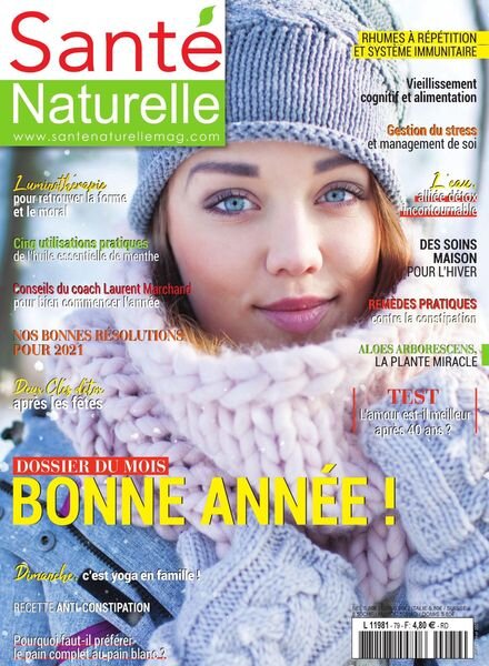 Sante Naturelle – Janvier-Fevrier 2021 Cover