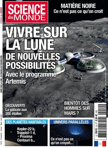 Science du Monde – Fevrier-Avril 2021 Cover