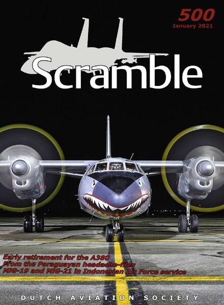 Scramble Magazine – Issue 500 – January 2021 Cover