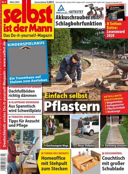 selbst ist der Mann – Marz 2021 Cover