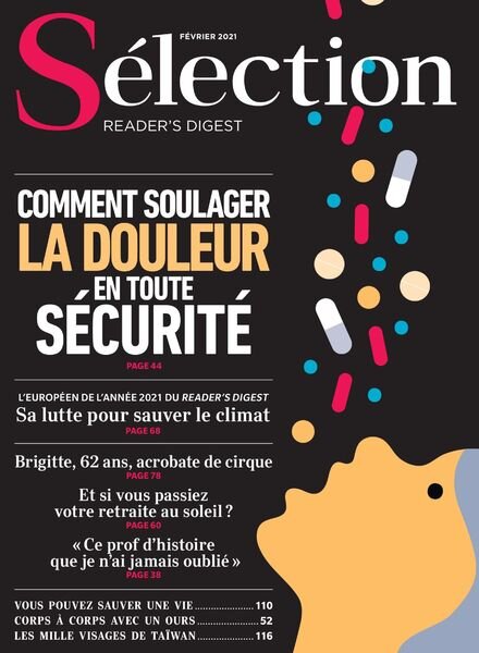 Selection Reader’s Digest France – Fevrier 2021 Cover