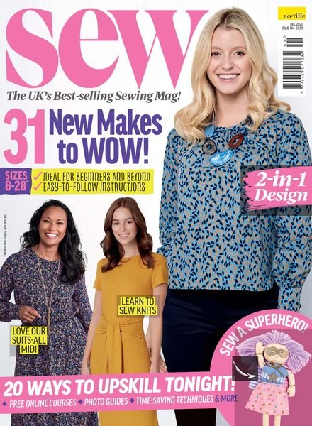 Sew – Issue 144 – December 2020 Cover