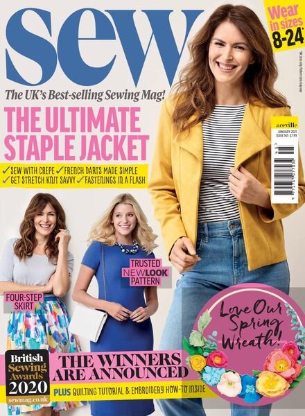 Sew – Issue 145 – January 2021 Cover