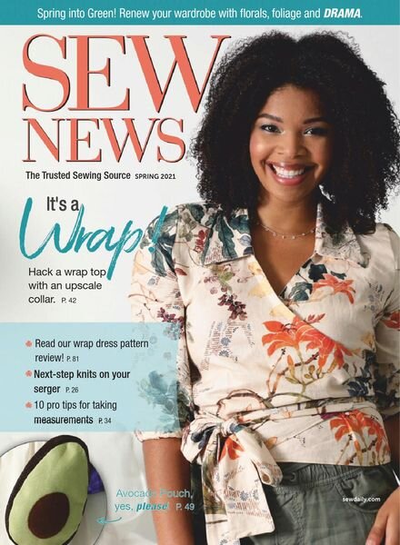 Sew News – January 2021 Cover