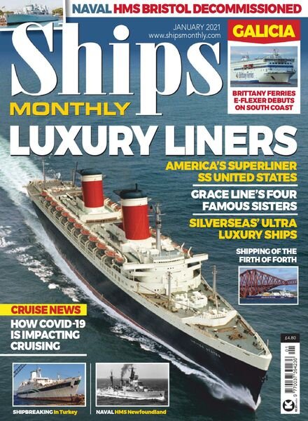 Ships Monthly – January 2021 Cover