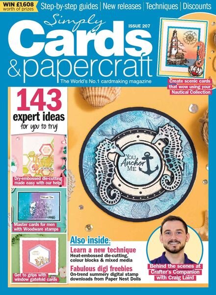 Simply Cards & Papercraft – Issue 207 – July 2020 Cover