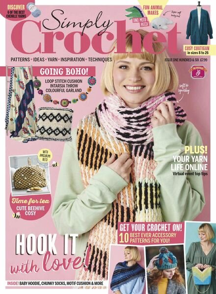 Simply Crochet – February 2021 Cover