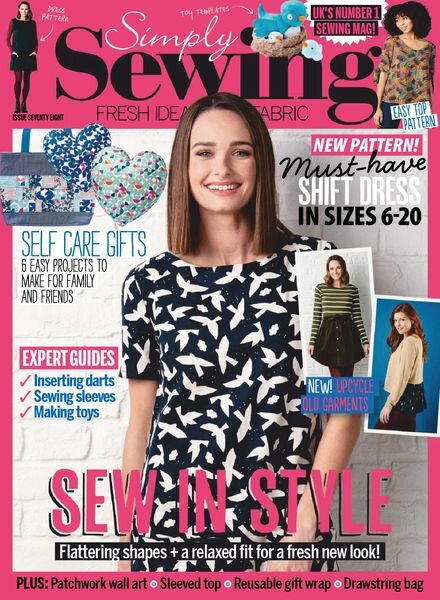 Simply Sewing – March 2021 Cover
