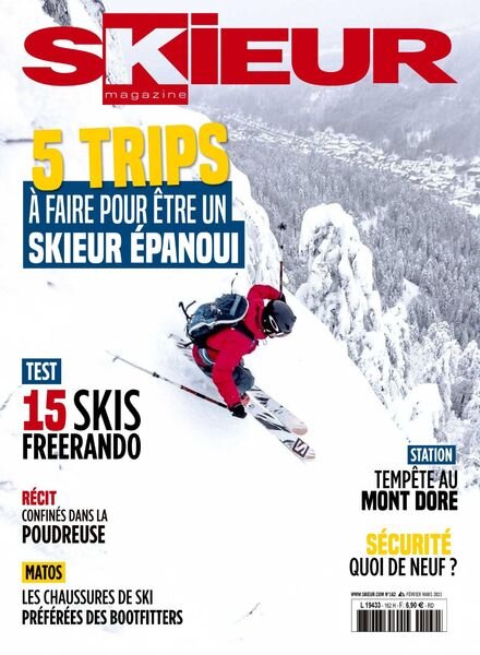 Skieur Magazine – Fevrier-Mars 2021 Cover
