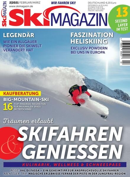 SkiMAGAZIN – 05 Februar 2021 Cover