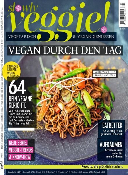Slowly Veggie Germany – Nr.1 2021 Cover