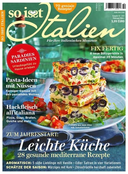 So isst Italien – Februar-Marz 2021 Cover