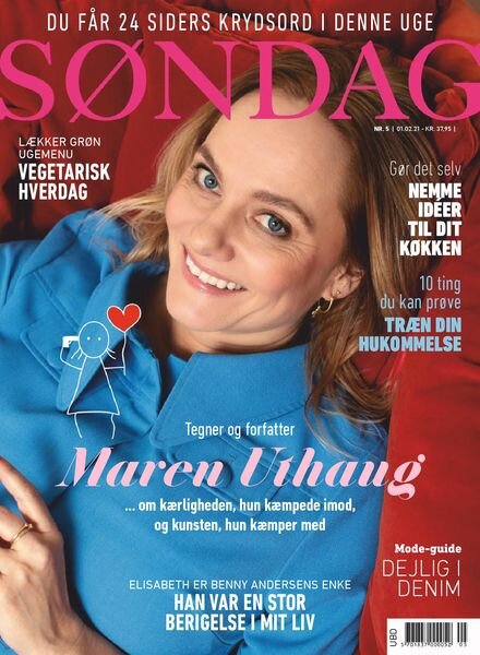 Sondag – 01 februar 2021 Cover
