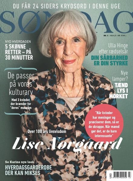 Sondag – 18 januar 2021 Cover