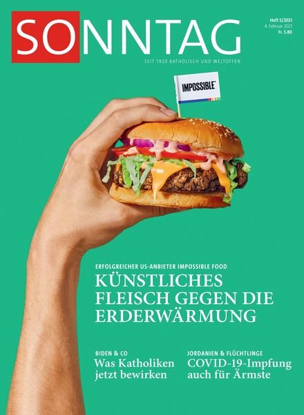 Sonntag – 04 Februar 2021 Cover