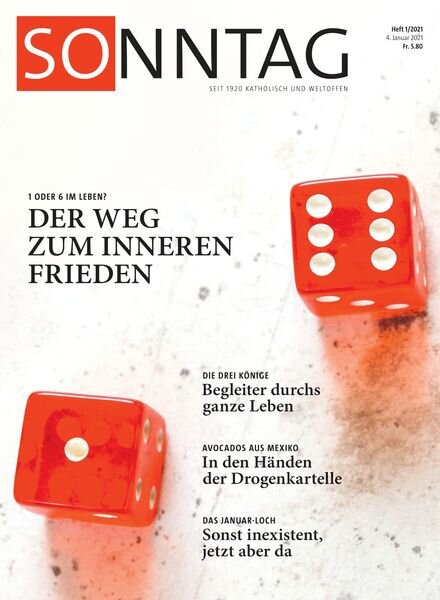 Sonntag – 04 Januar 2021 Cover
