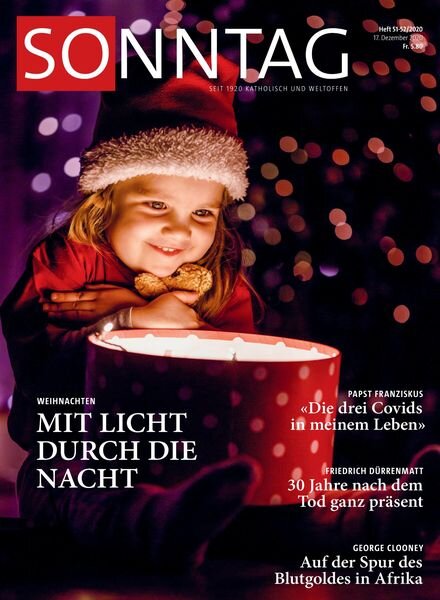 Sonntag – 17 Dezember 2020 Cover