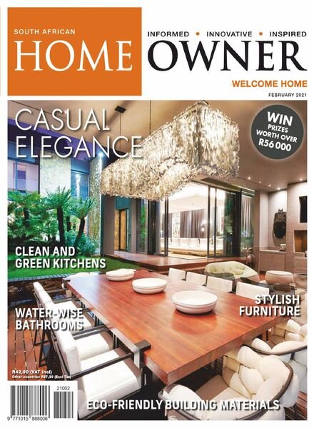 South African Home Owner – February 2021 Cover
