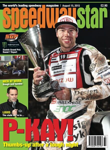 Speedway Star – August 15, 2015 Cover