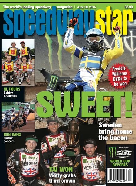 Speedway Star – June 20, 2015 Cover