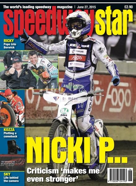 Speedway Star – June 27, 2015 Cover