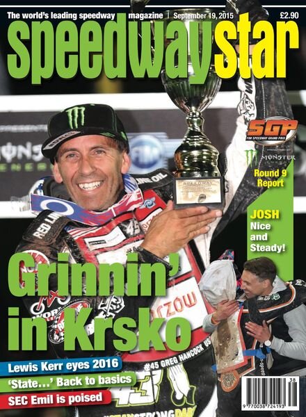 Speedway Star – September 19, 2015 Cover