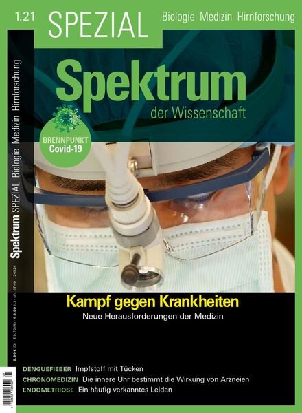 Spektrum der Wissenschaft Spezial – Biologie Medizin Hirnforschung – Nr.1 2021 Cover