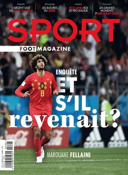 Sport Foot Magazine – 27 Janvier 2021 Cover