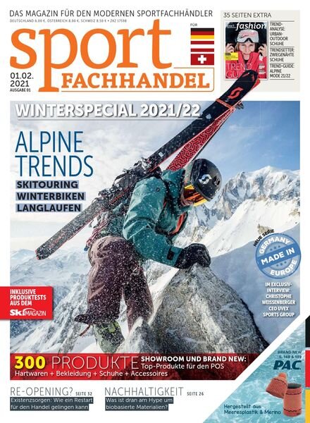 SportFachhandel – 1 Februar 2021 Cover