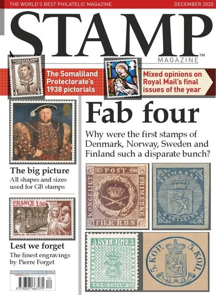 Stamp Magazine – December 2020 Cover