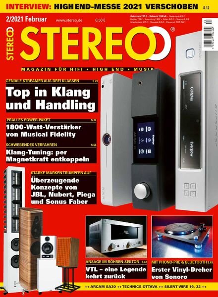 Stereo – Februar 2021 Cover