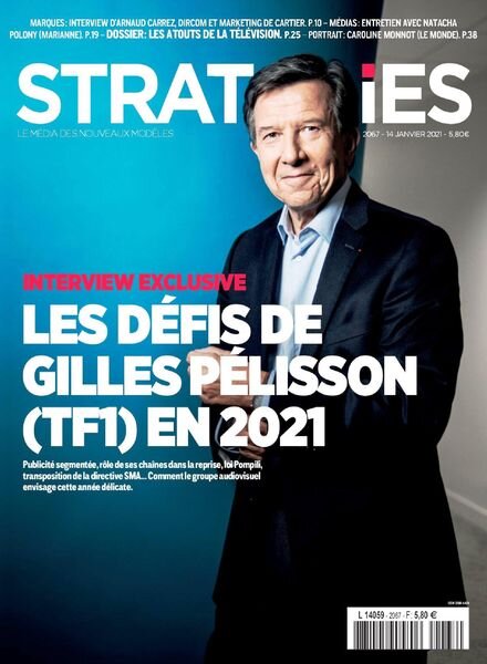Strategies – 14 Janvier 2021 Cover