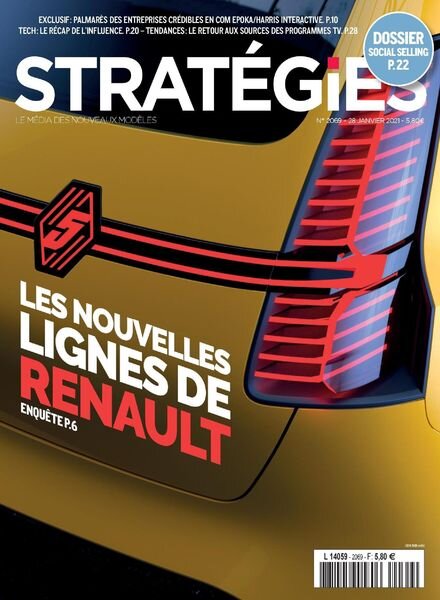 Strategies – 28 Janvier 2021 Cover