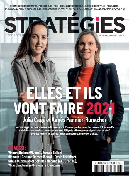 Strategies – 7 Janvier 2021 Cover