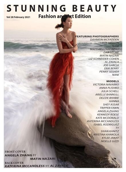 Stunning Beauty – Fashion and Art Edition February 2021 Cover