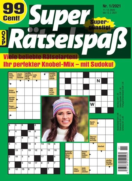 Super Ratselspass – Nr.1 2021 Cover