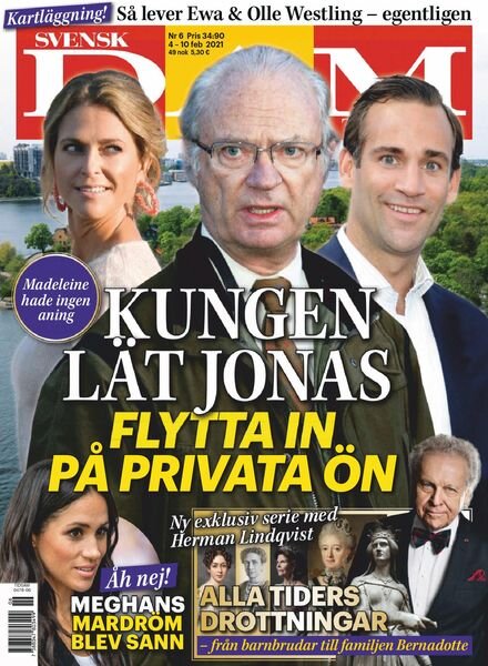 Svensk Damtidning – 04 februari 2021 Cover