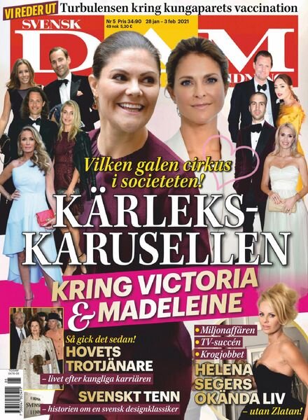Svensk Damtidning – 28 januari 2021 Cover