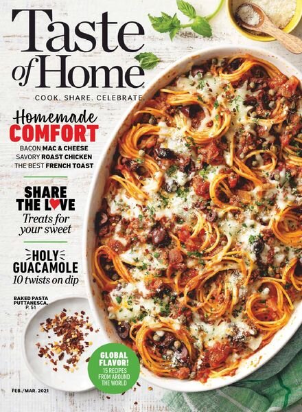 Taste of Home – February 2021 Cover