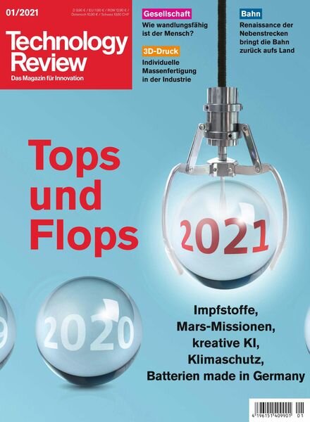 Technology Review – 17 Dezember 2020 Cover